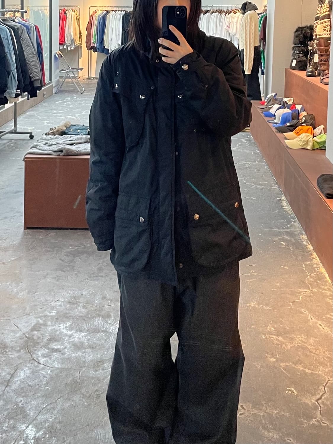 폴로 랄프로렌 유일리티 바이커 재킷 블랙 H899 상품이미지1