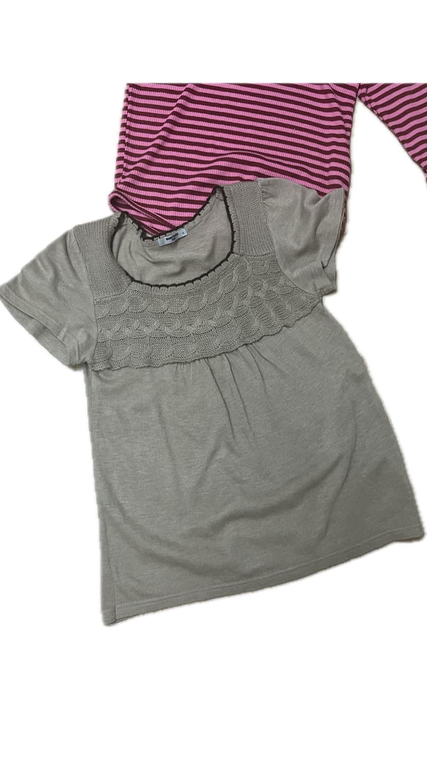 하구미 스트라이프 티셔츠 상품이미지3