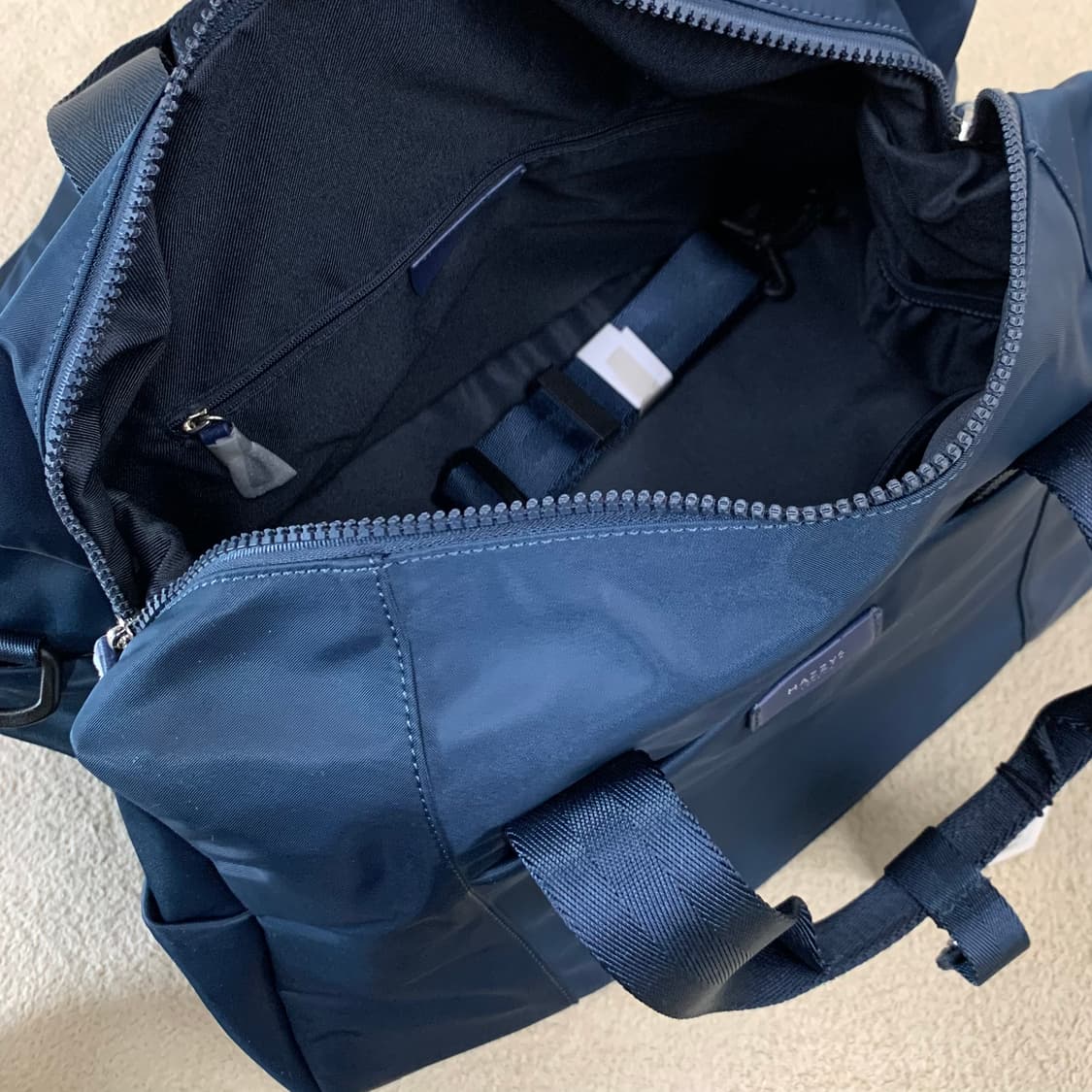 헤지스ACC 트래블 나일론 보스턴백(네이비) 여행가방 출장가방 운동가방 상품이미지7