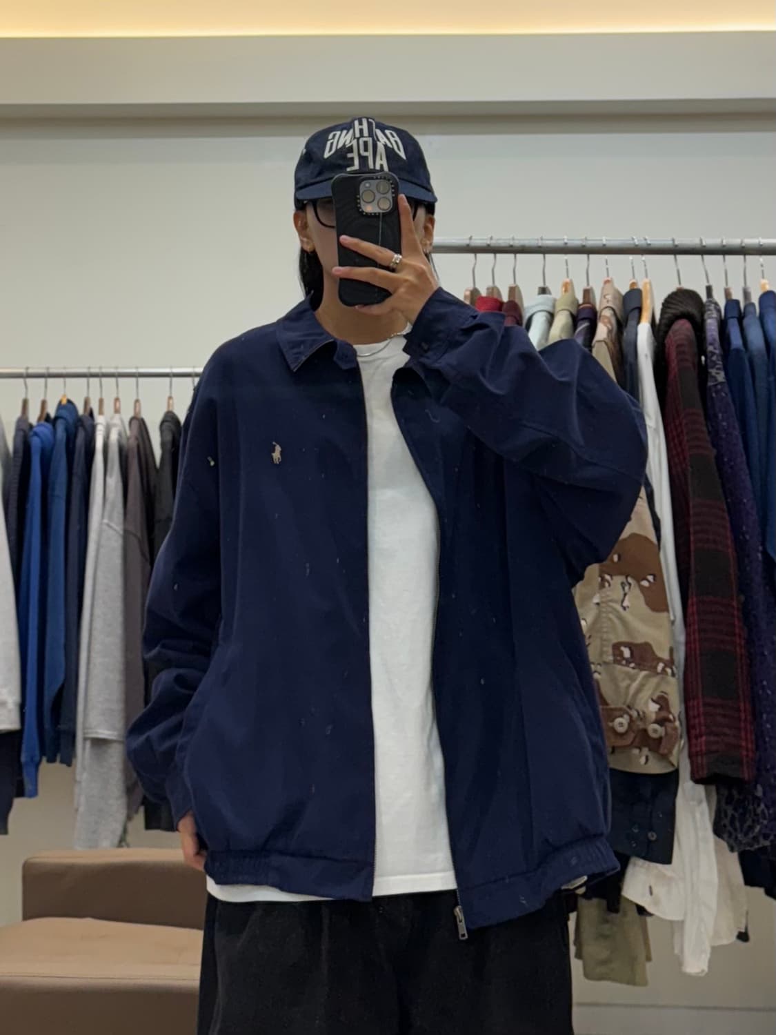 폴로 랄프로렌 폴리쉘 블루종 상품이미지5