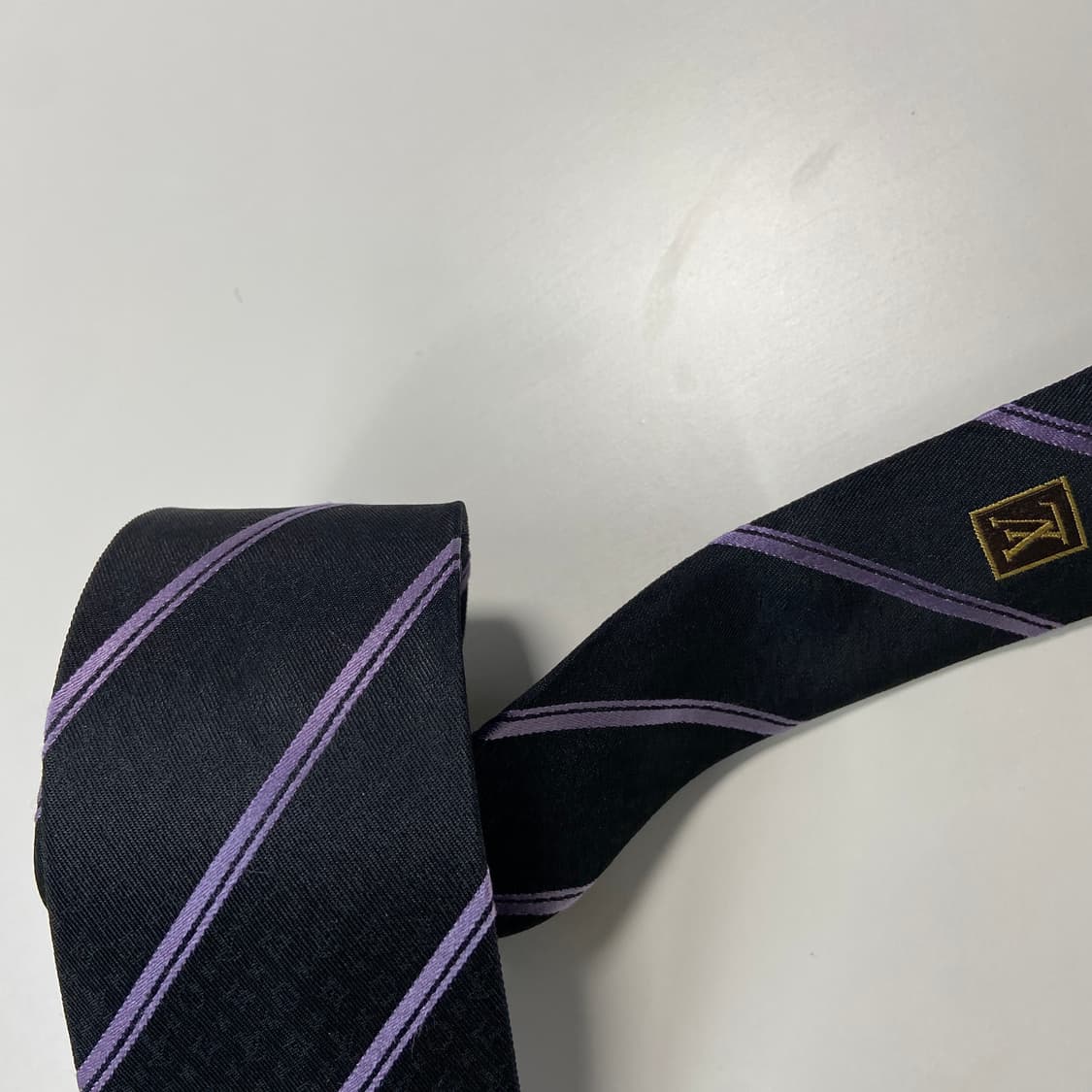 루이비통 (LOUIS VUITTON) 모노그램 명품 정품 넥타이 상품이미지6