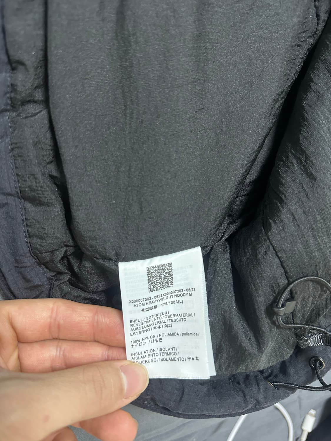 아크테릭스 아톰 후디 SV(헤비웨이트) L 상품이미지5