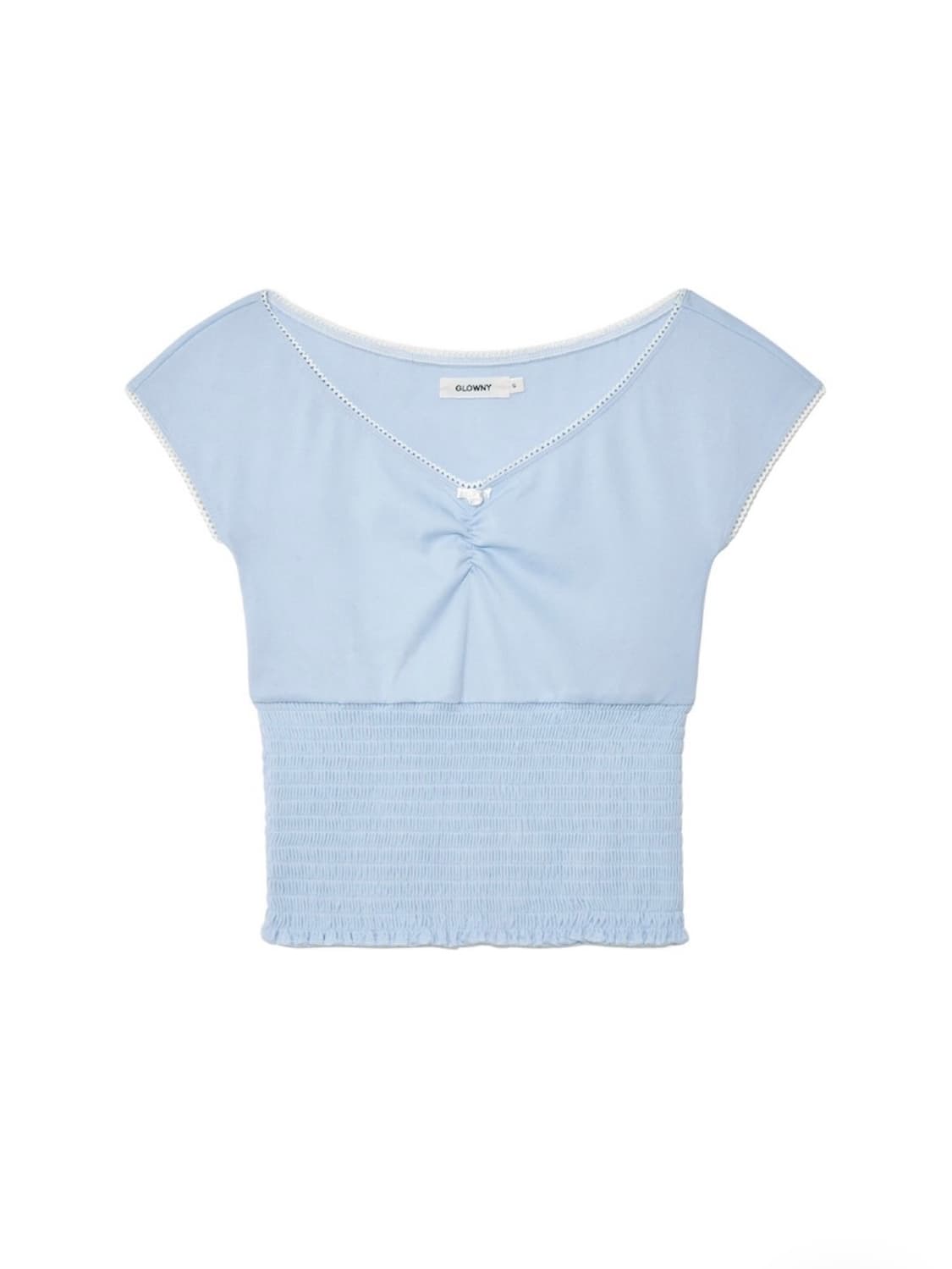 글로니(glowny) PEEKABOO SMOKE TEE 피카부 스모크 상품이미지1