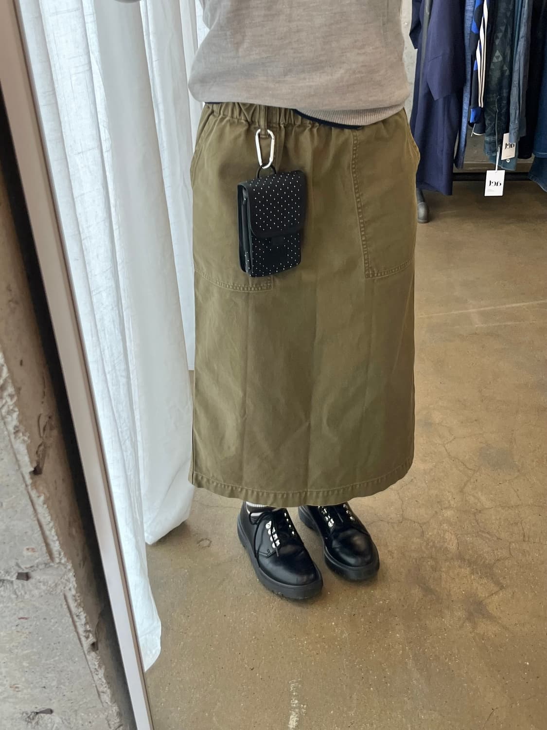 포터 크로스바디 월렛 백 블랙 상품이미지5