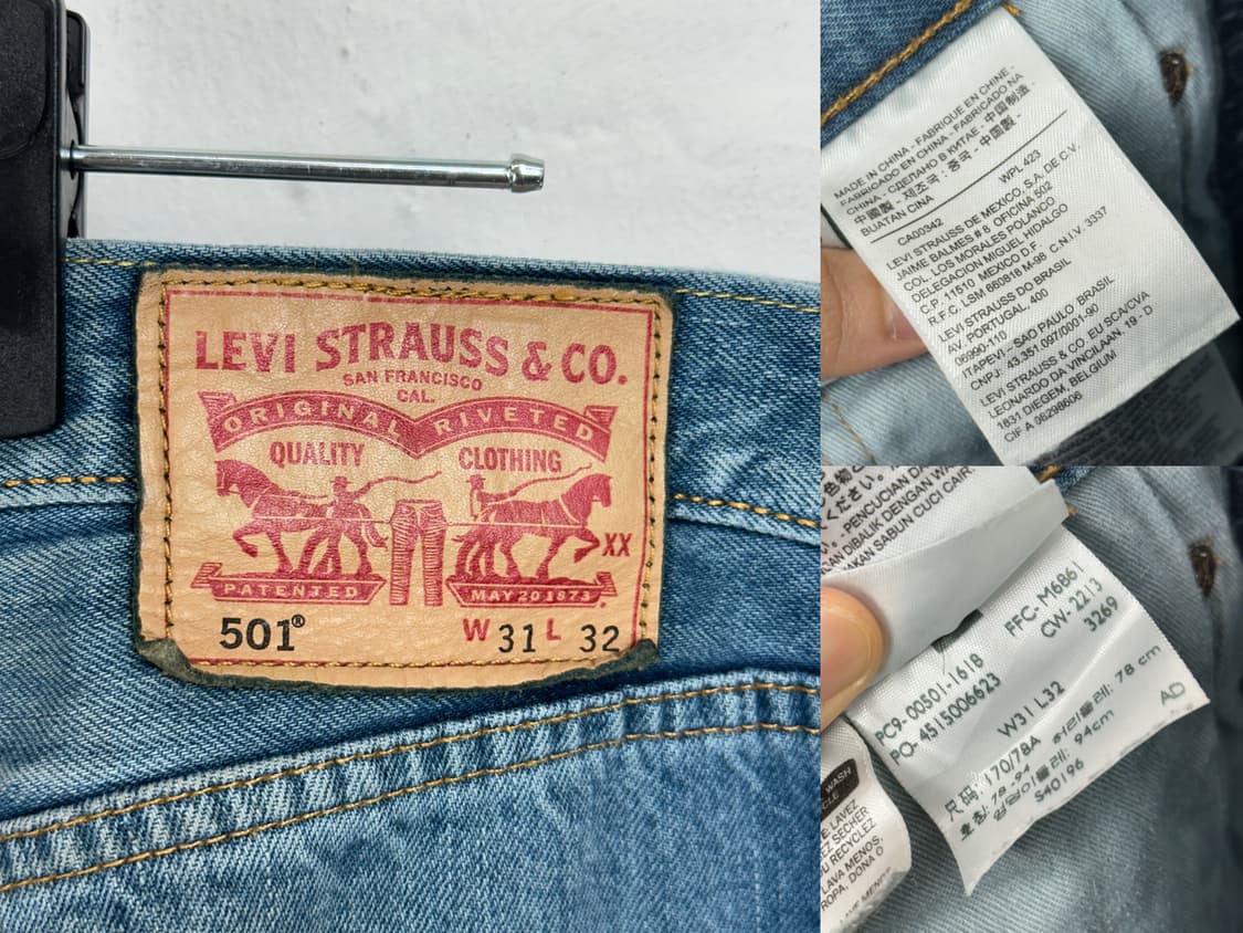 Levi’s 501 Original Fit Denim Pants 상품이미지10