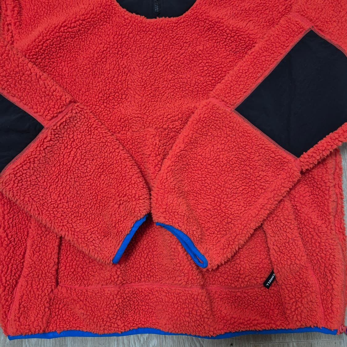 머렐 패치로고 뽀글이 후리스 자켓 L(100) 상품이미지3