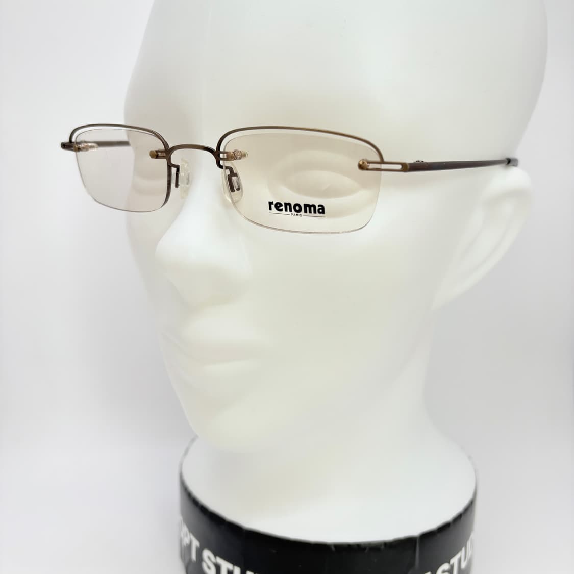 RENOMA 브라운 스퀘어 반무테 상품이미지5