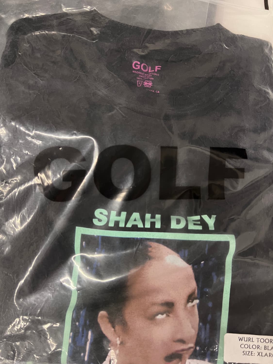[M~XL] 골프왕 타일러 SHAH DEY 투어 티셔츠 GOLF WANG 상품이미지1