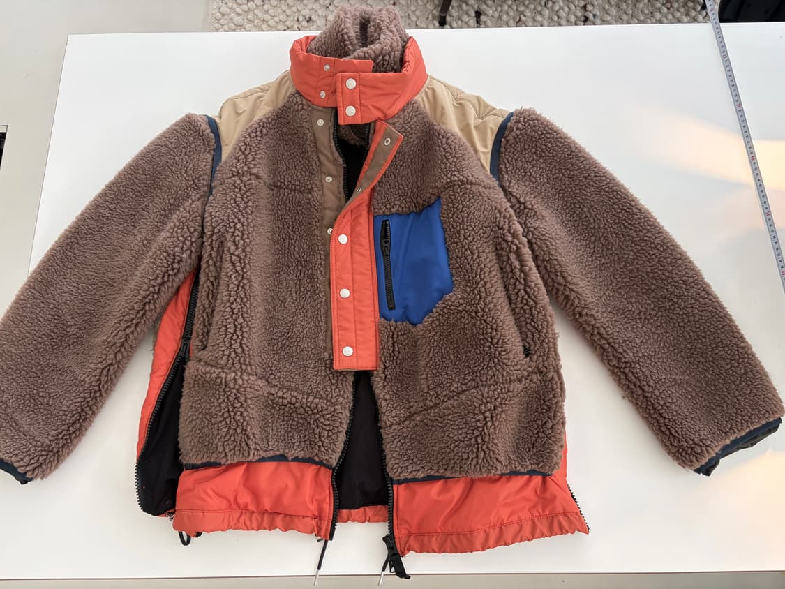 사카이 양털 파카 2사이즈 상품이미지1