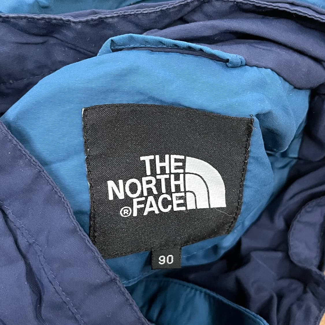 [정품/90] 노스페이스 블루 네이비 바람막이 자켓 b19 상품이미지5