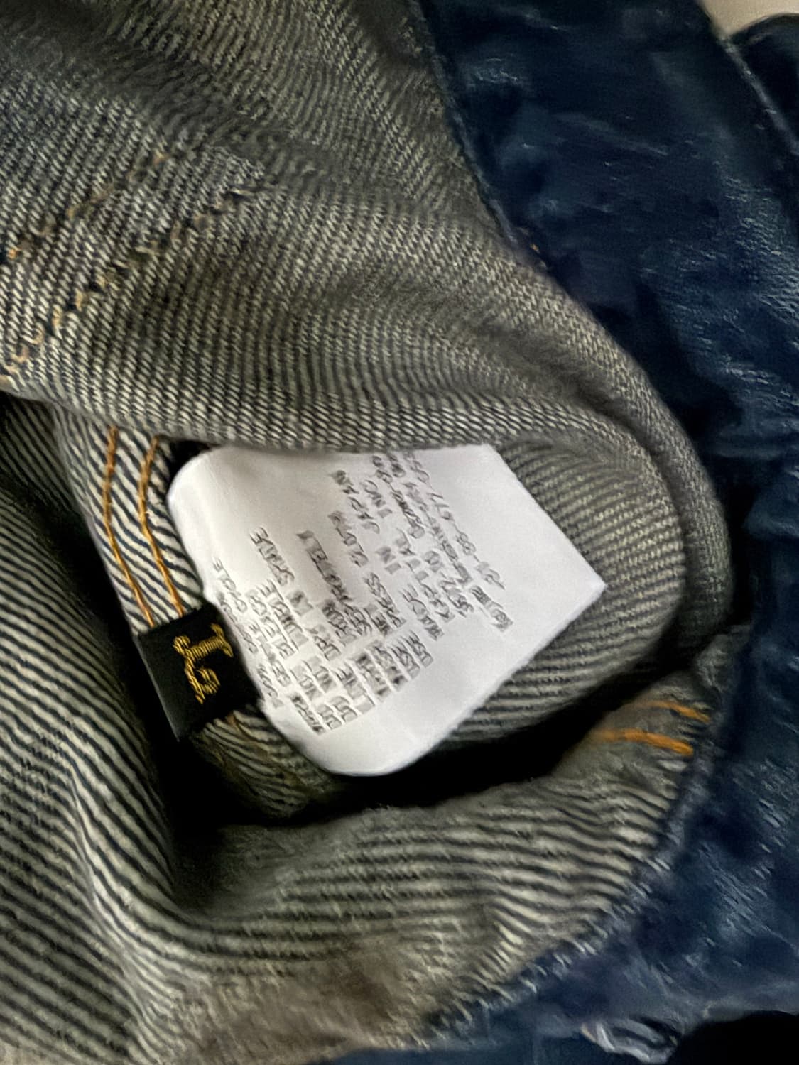 캐피탈 11.5oz 윈도우페인 데님자켓 상품이미지3