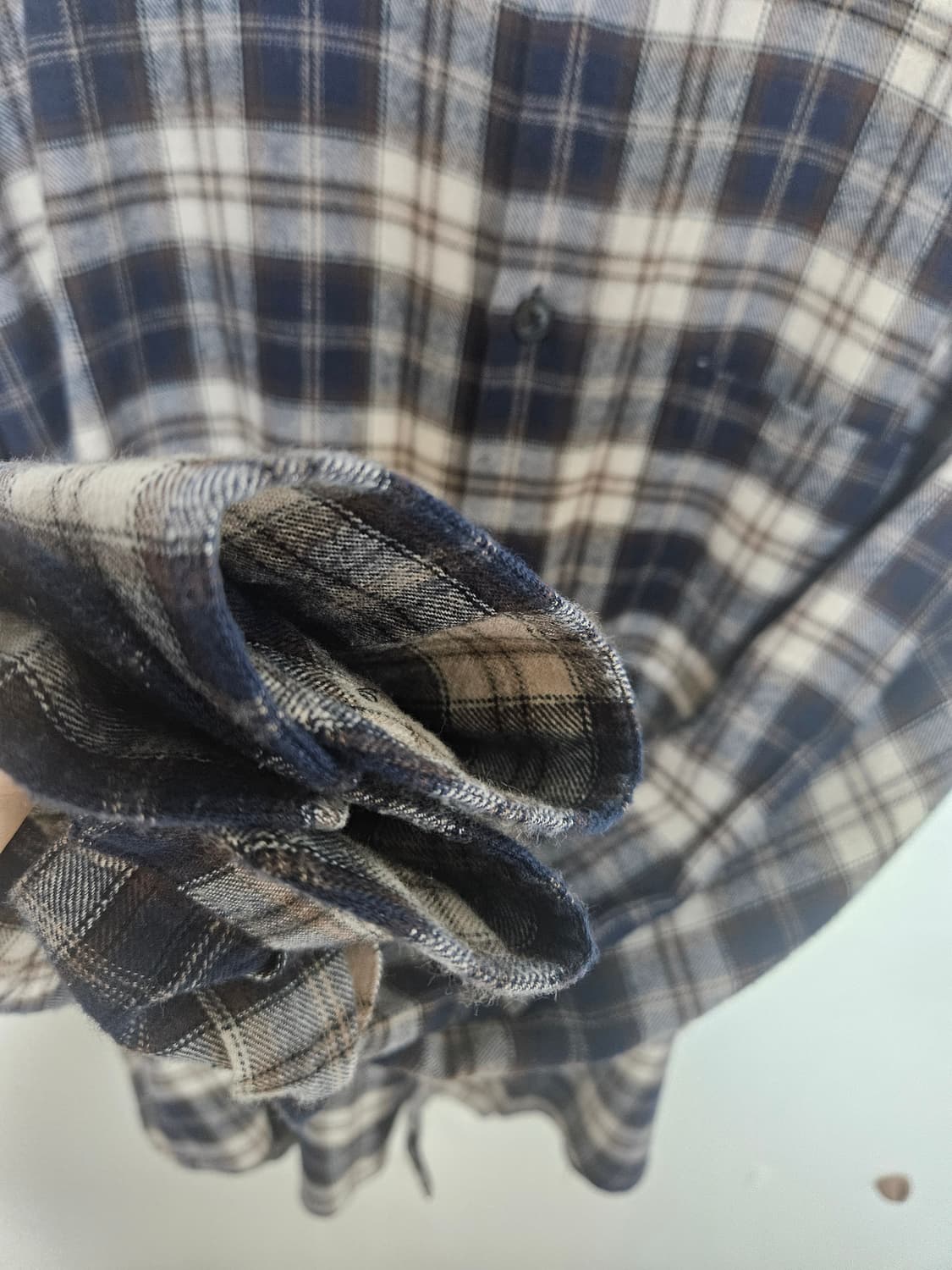 [L] 에스파이 옴브레 체크셔츠 상품이미지5