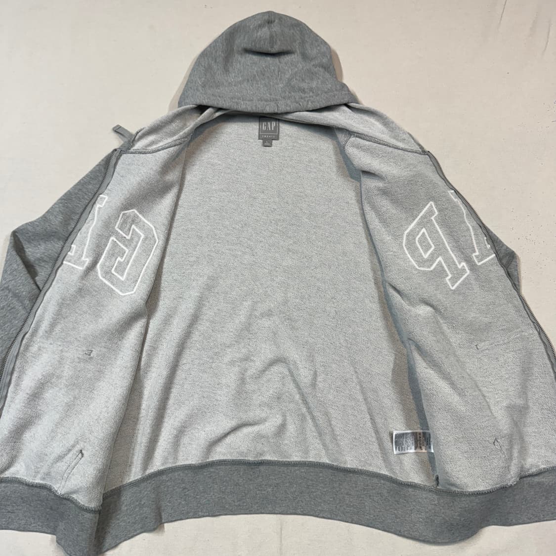 L) GAP 갭 그레이 후드집업 상품이미지5