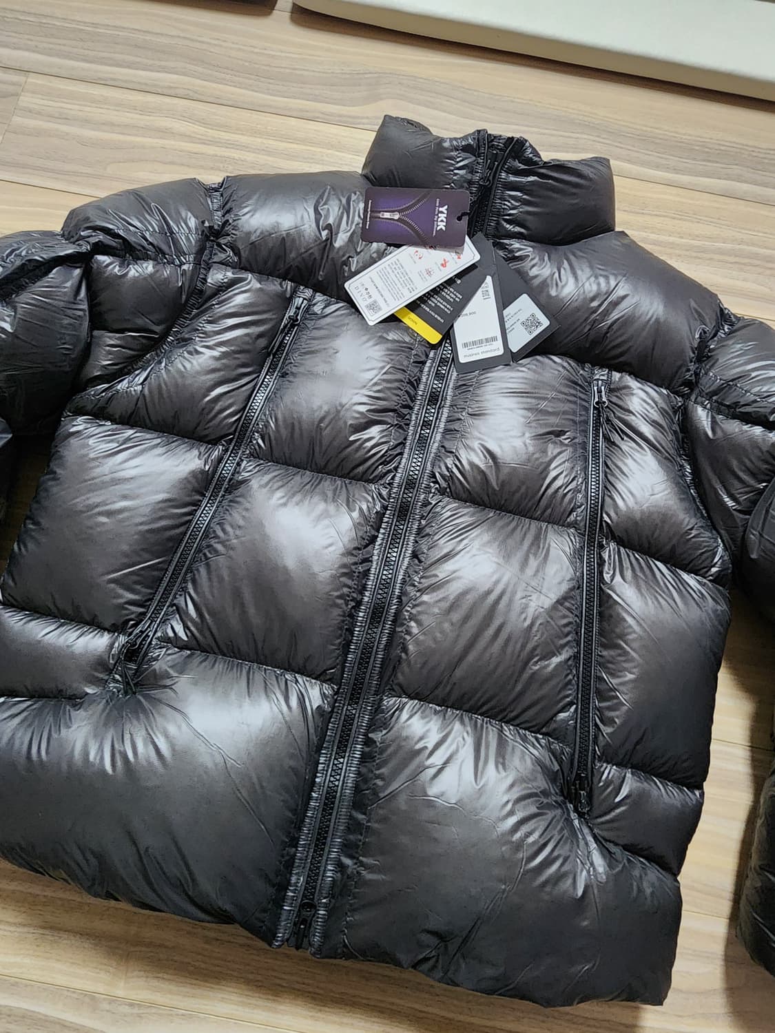 무신사스탠다드시티레저시어립스탑다운패딩점퍼xl 상품이미지1