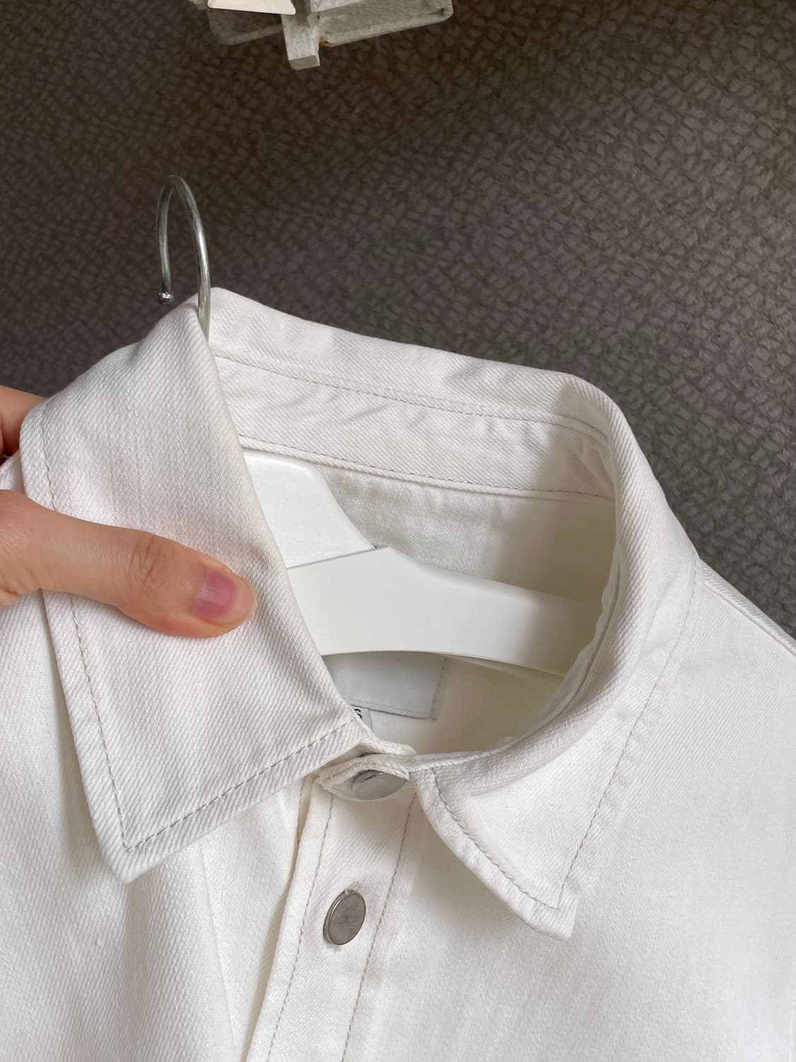 PLAC 플랙 화이트 데님 코튼자켓 상품이미지8