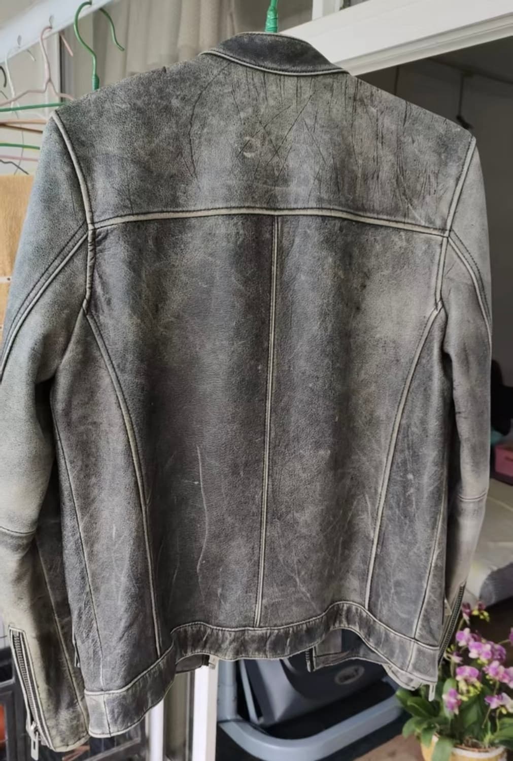 Schott 쇼트 오리지널 빈티지 레더 자켓 상품이미지4