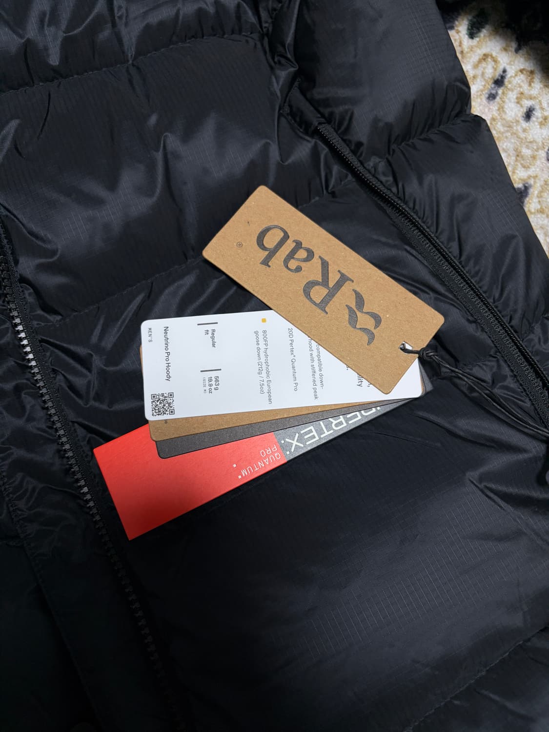 랩 뉴트리노 프로 블랙 uk L 사이즈(교환가능) 상품이미지5