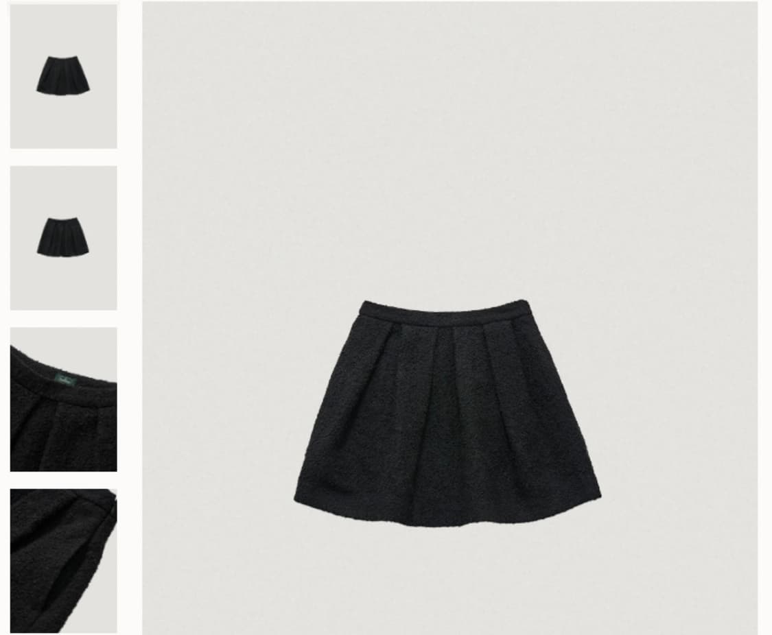 더바넷 틴키 부클 스커트 상품이미지1