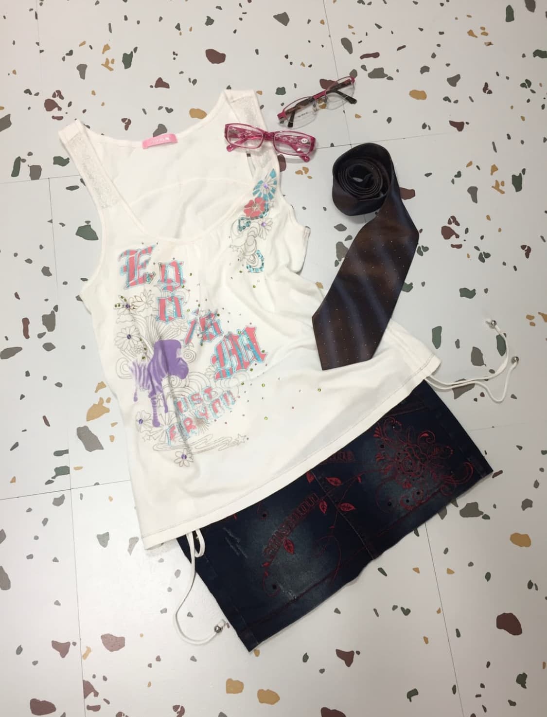 빈티지 나시  상품이미지1