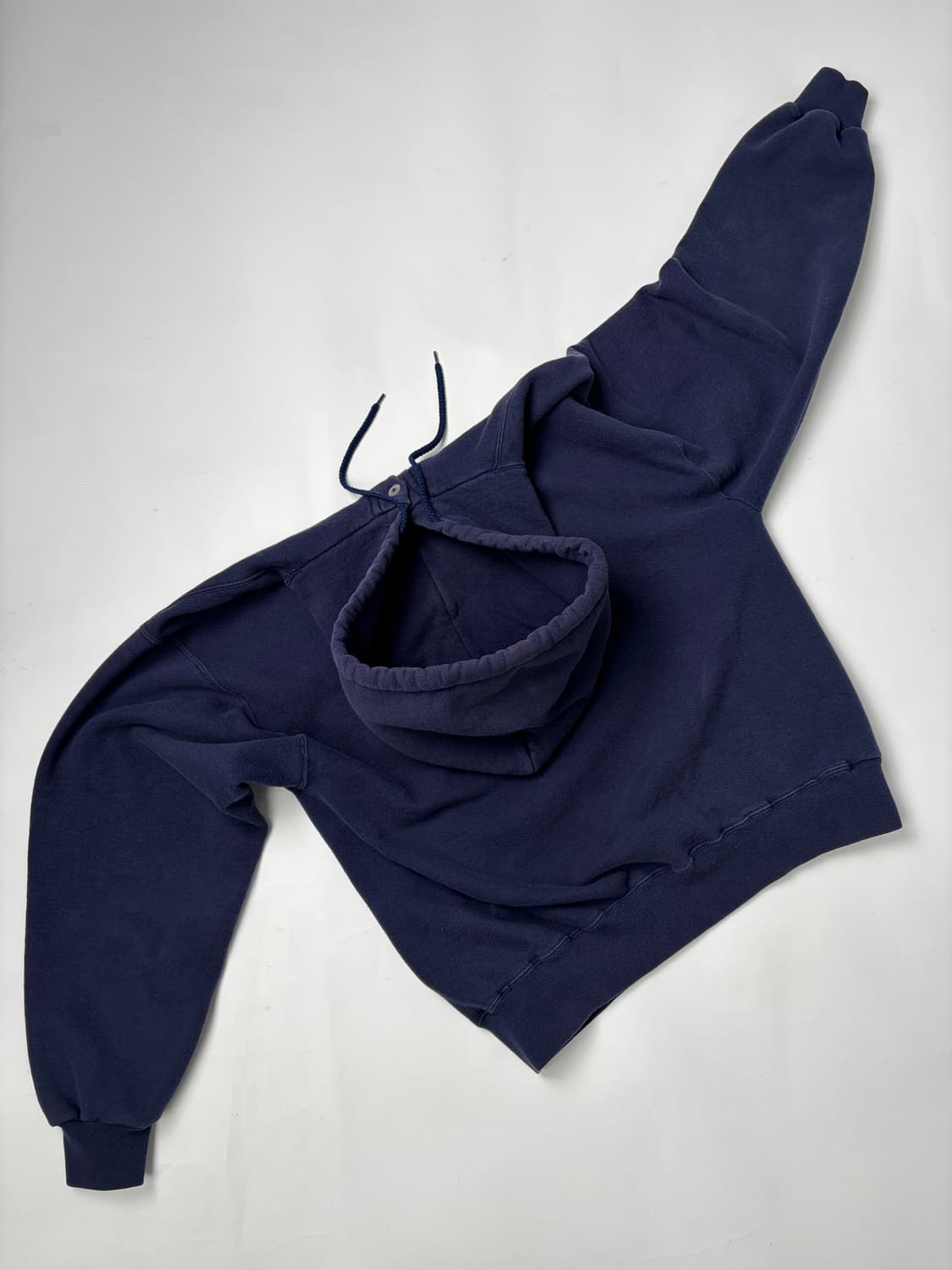 90s Russell Button Hoodie (navy) 상품이미지2