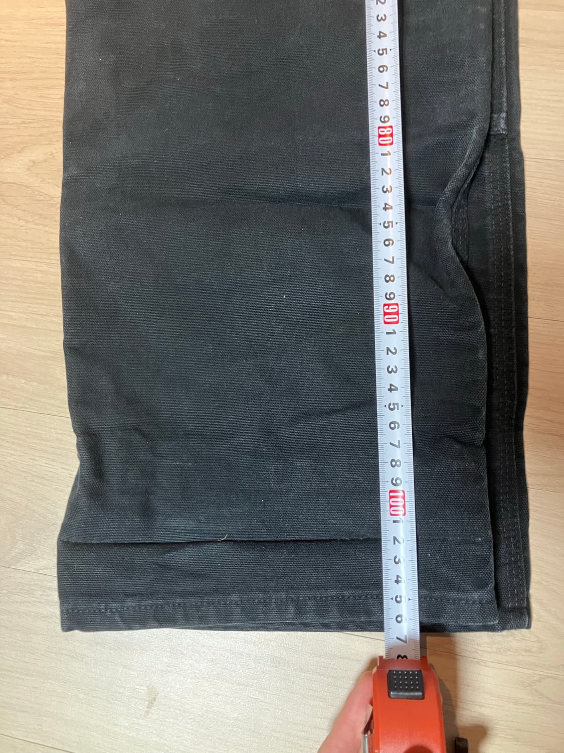 칼하트 더블니 워크팬츠 블랙  상품이미지5