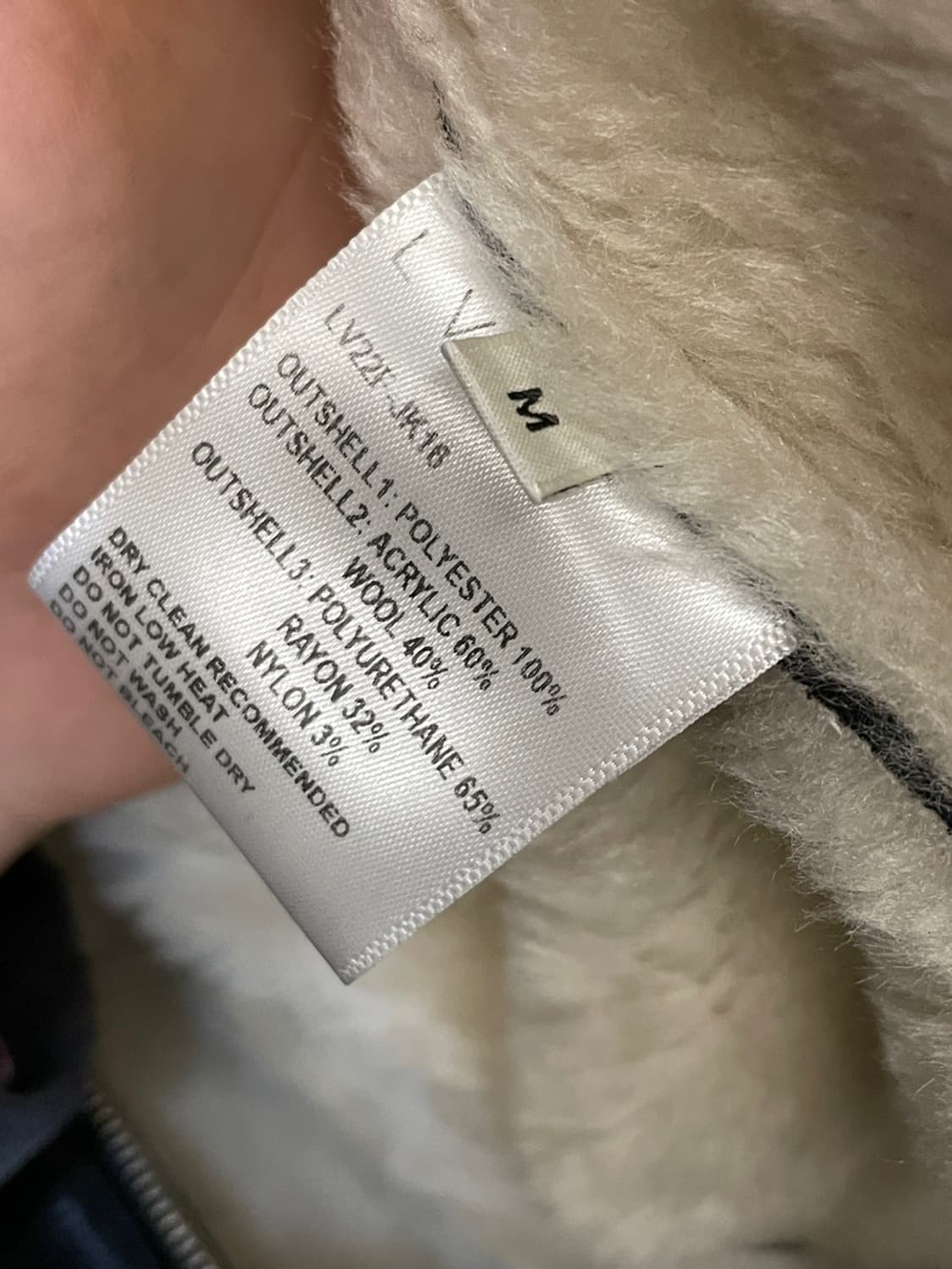 르비에르 숏 무스탕 자켓 상품이미지8