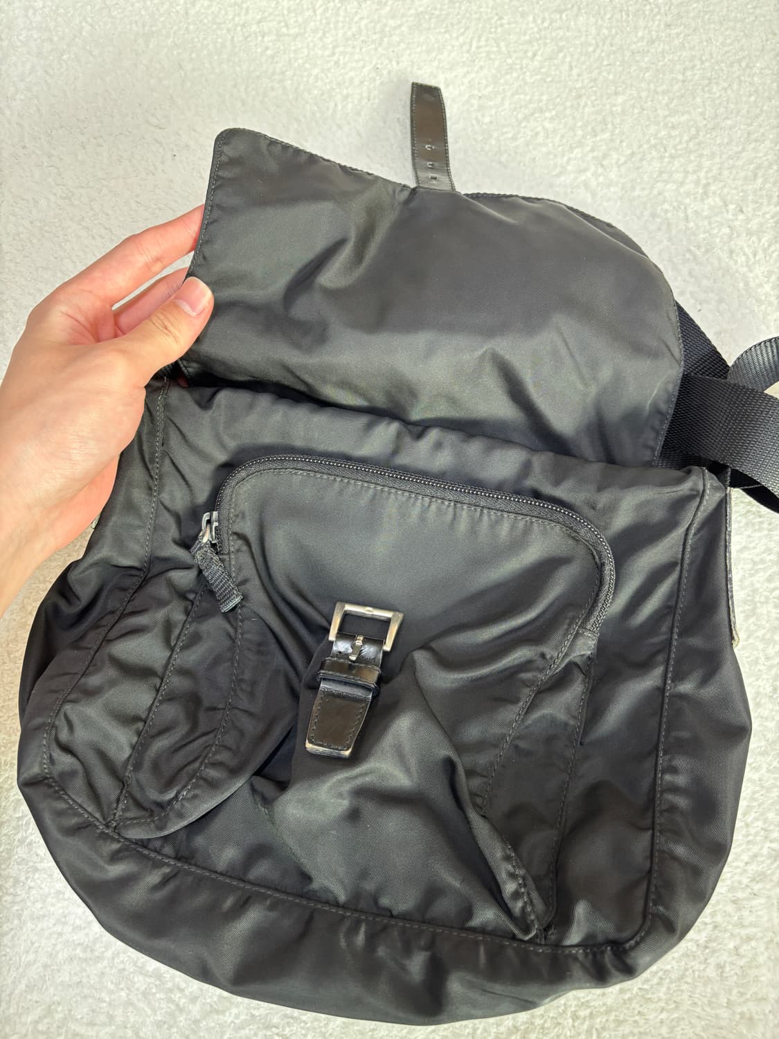 프라다 나일론 크로스백 (풀구성) 상품이미지5