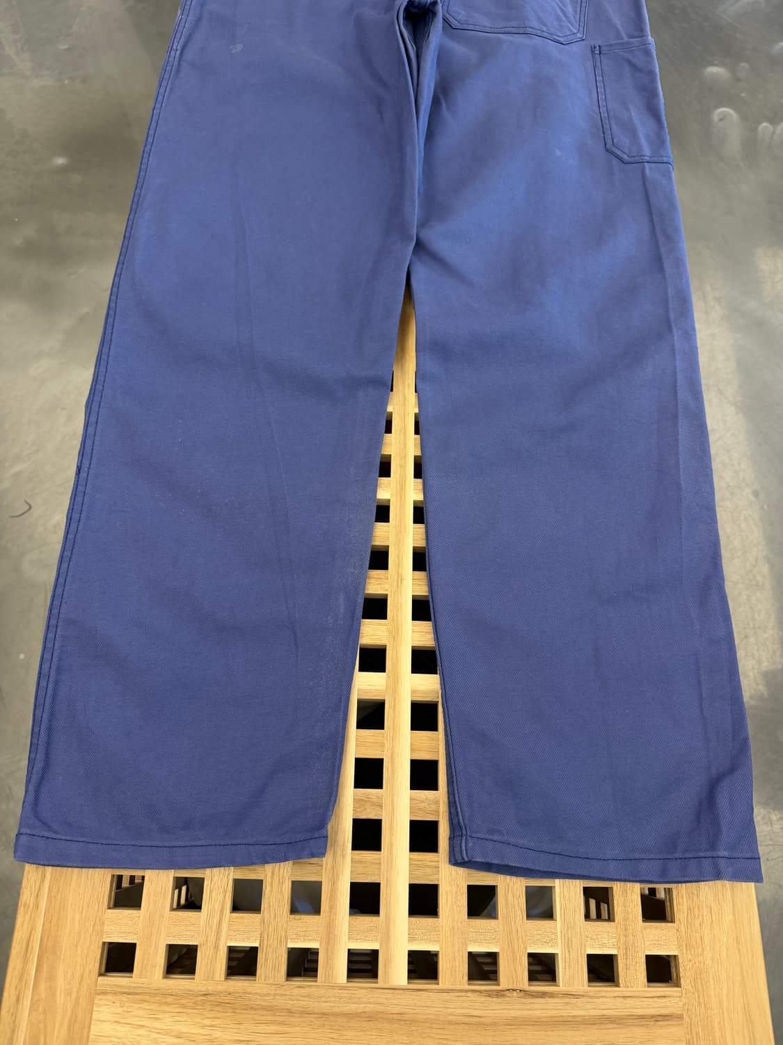 WASHED VINTAGE NAVY FRENCH WORK 프렌치워크팬츠 상품이미지9