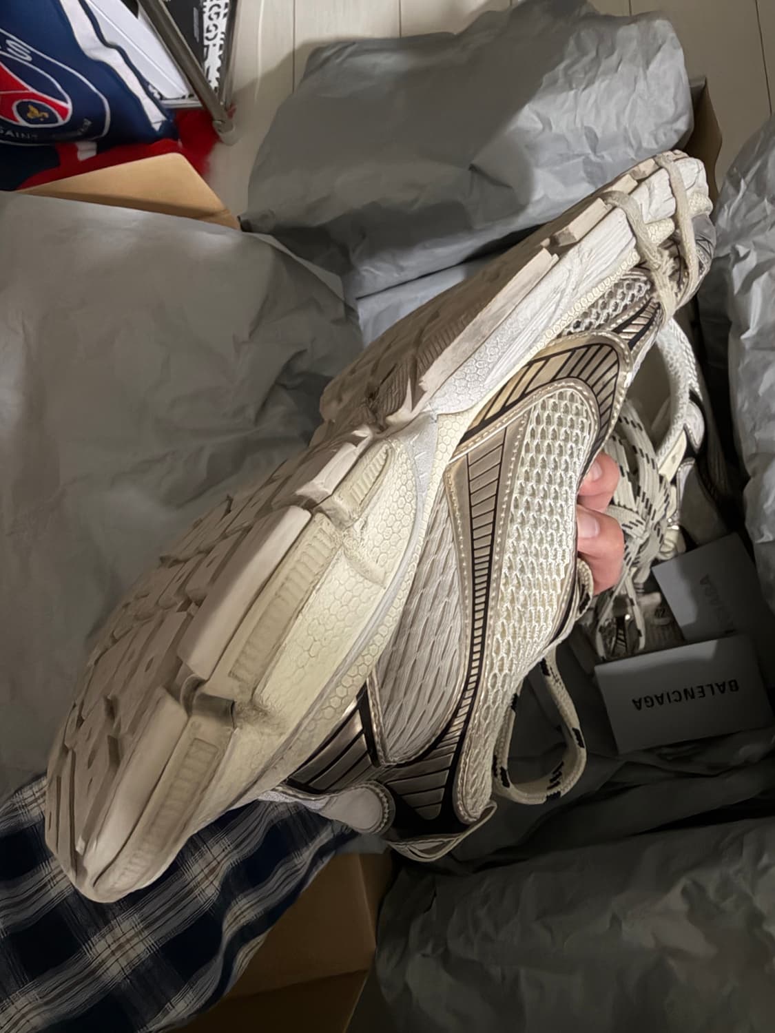 발렌시아가 3XL 화이트블랙 42 상품이미지4