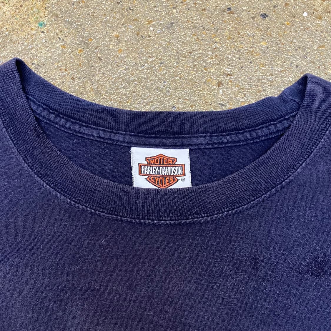 미국 빈티지 할리데이비슨 포켓 리버모어 캘리포니아 투어티셔츠 반팔티 상품이미지4