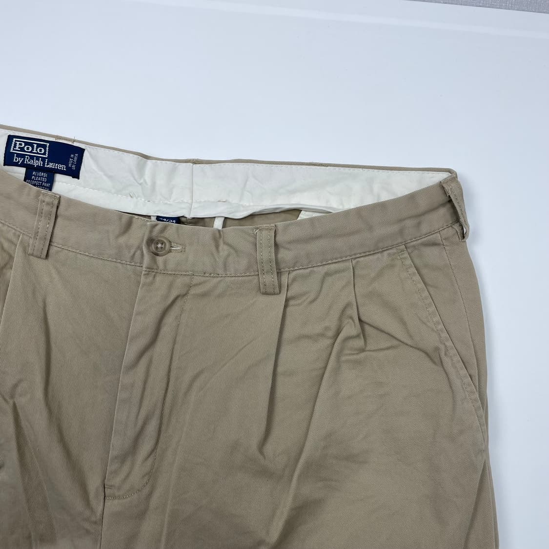 폴로 랄프로렌 투턱 치노 팬츠 바지 상품이미지2