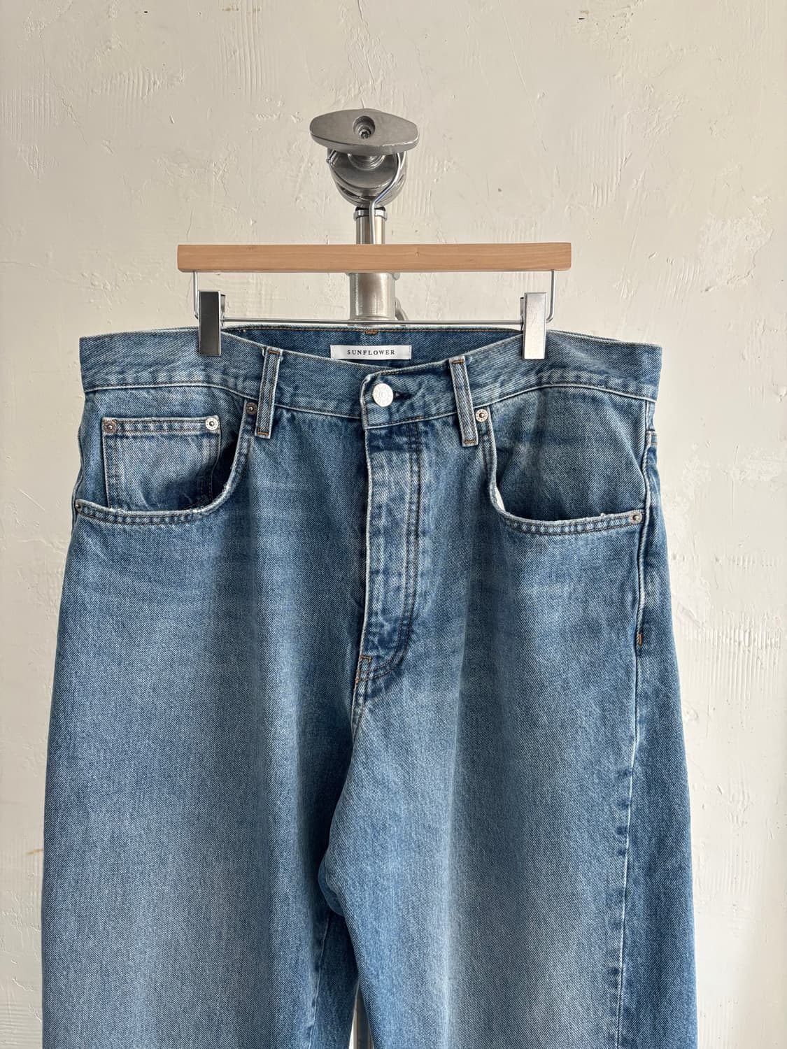Sunflower 선플라워 데님 와이드 팬츠 상품이미지2