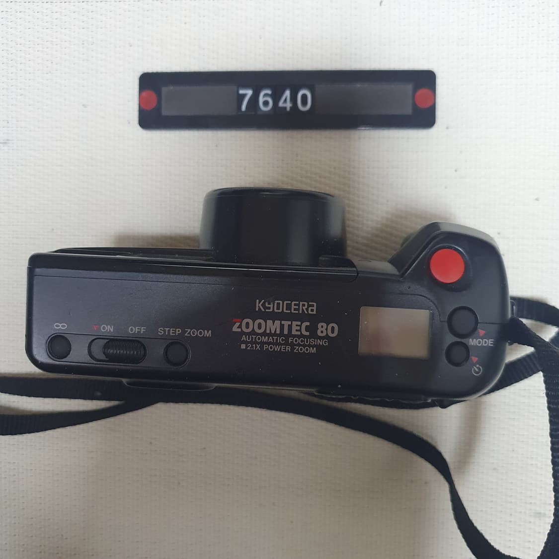 교세라 줌텍 80 데이터백 필름카메라 상품이미지2