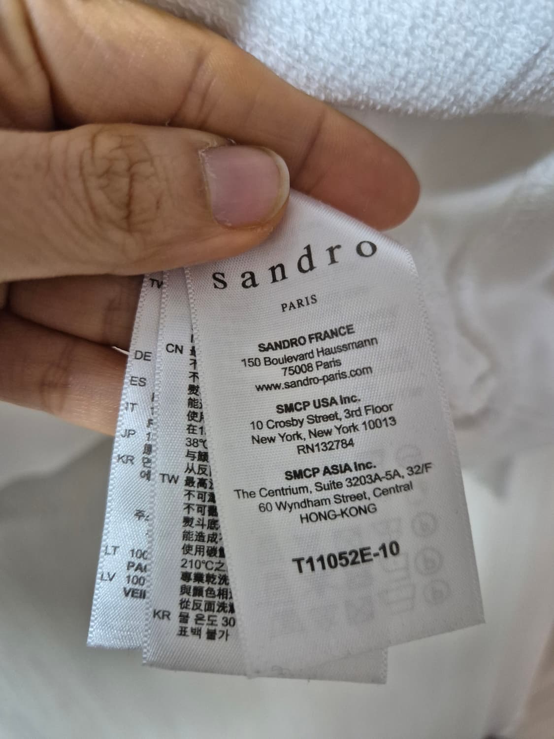 (정품) 산드로 해프닝 후드 맨투맨 3사이즈 상품이미지8