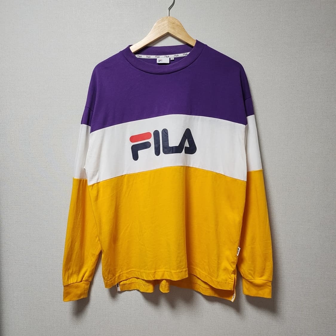 [M] 휠라 올드스쿨 긴팔티 상품이미지1