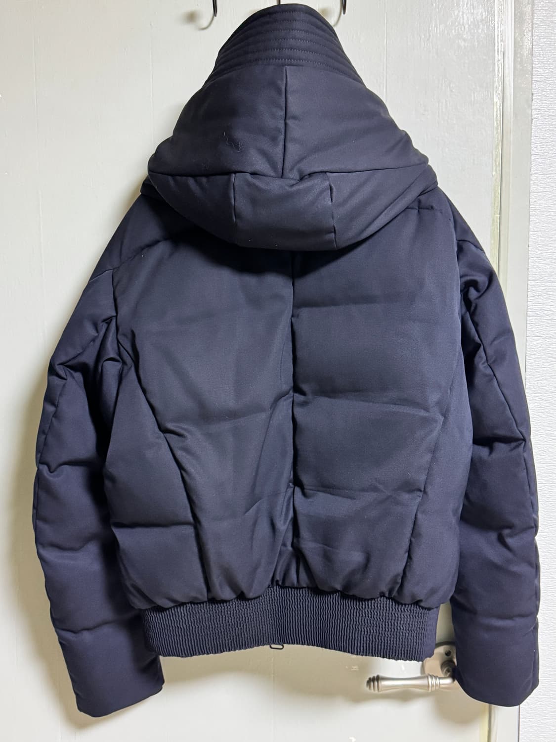 솔리드옴므 네이비 후드 패딩 48 상품이미지3