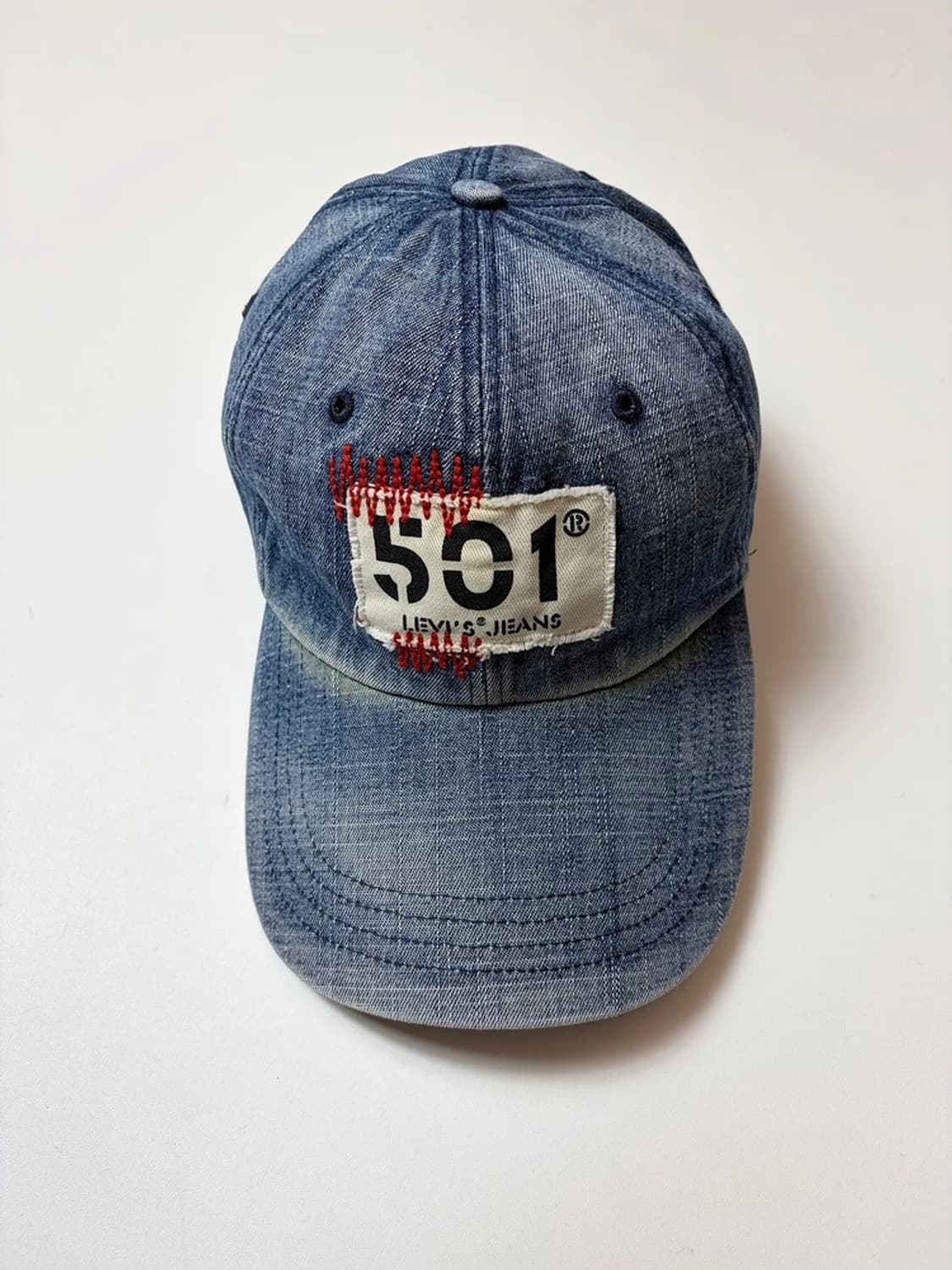 리바이스 00's 501 스티치 데님 볼캡 Q1486 상품이미지2