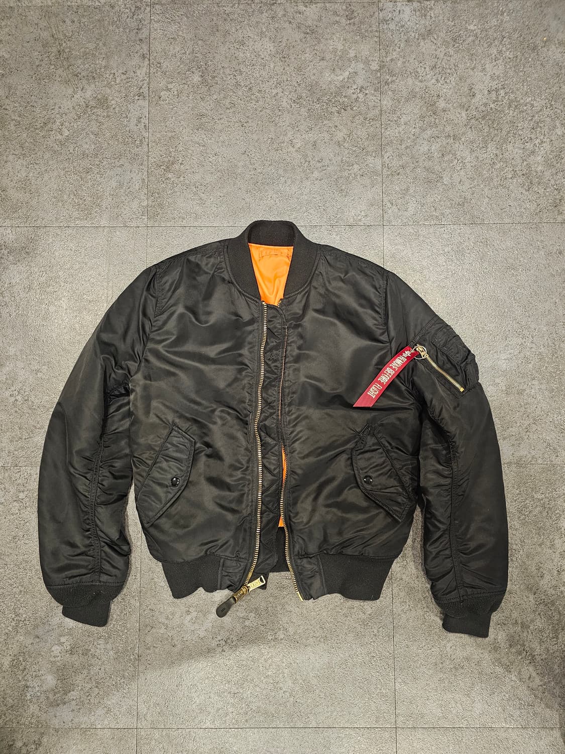 알파인더스트리 Ma-1 슬림핏 L 상품이미지1