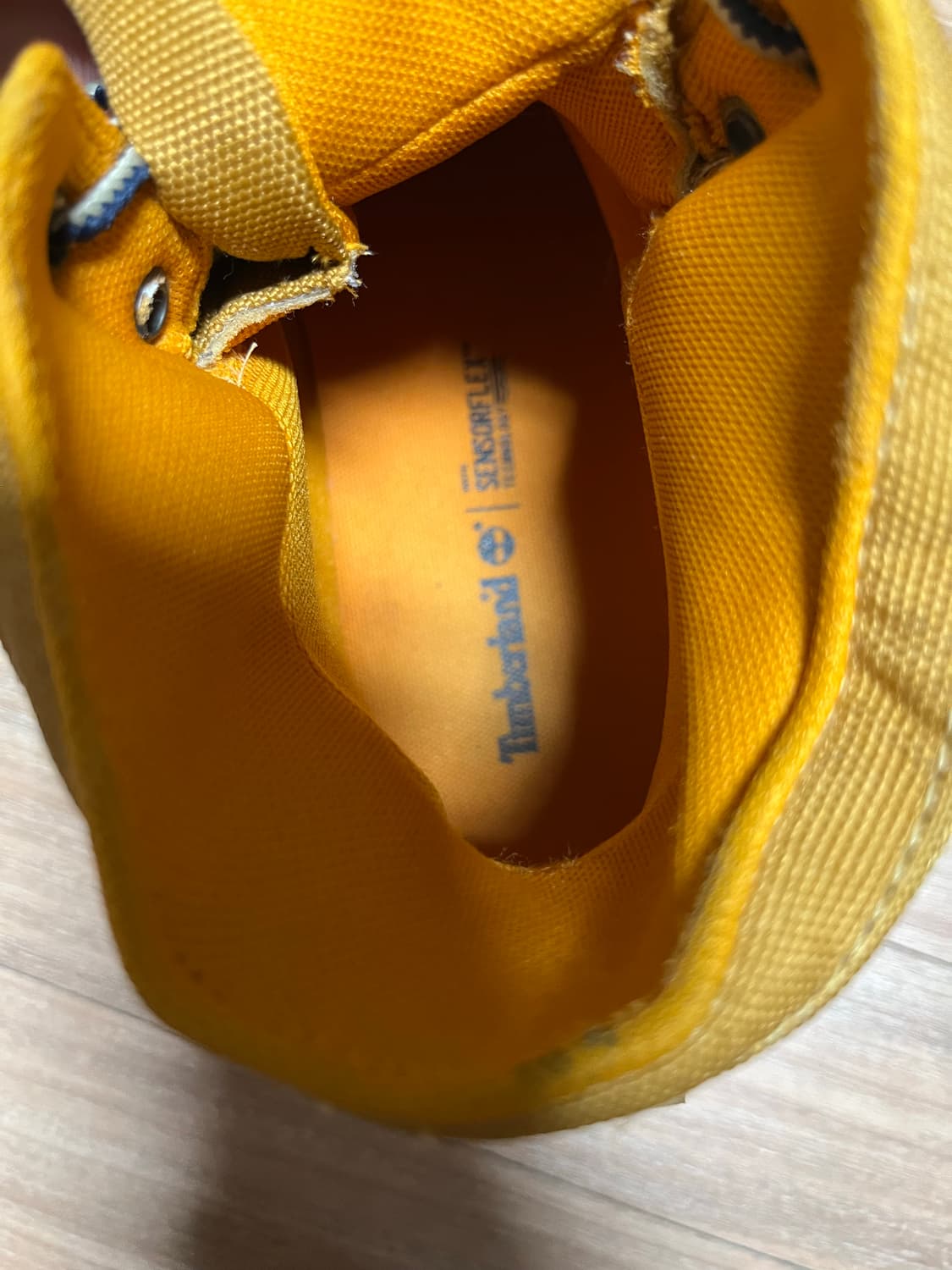 팀버랜드 롤탑 부츠 옐로우 상품이미지4