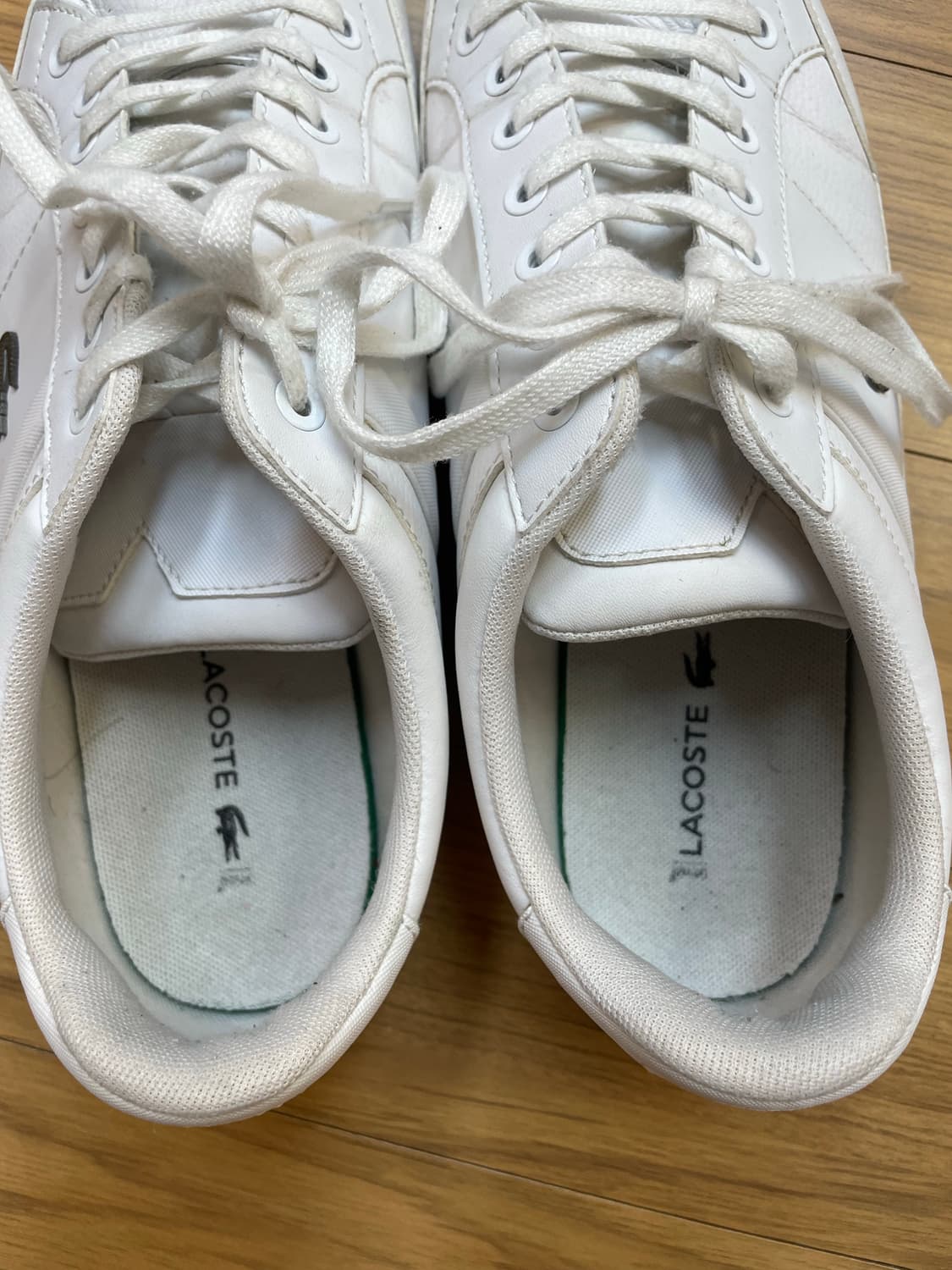 라코스테 흰색 스니커즈270mm 상품이미지2