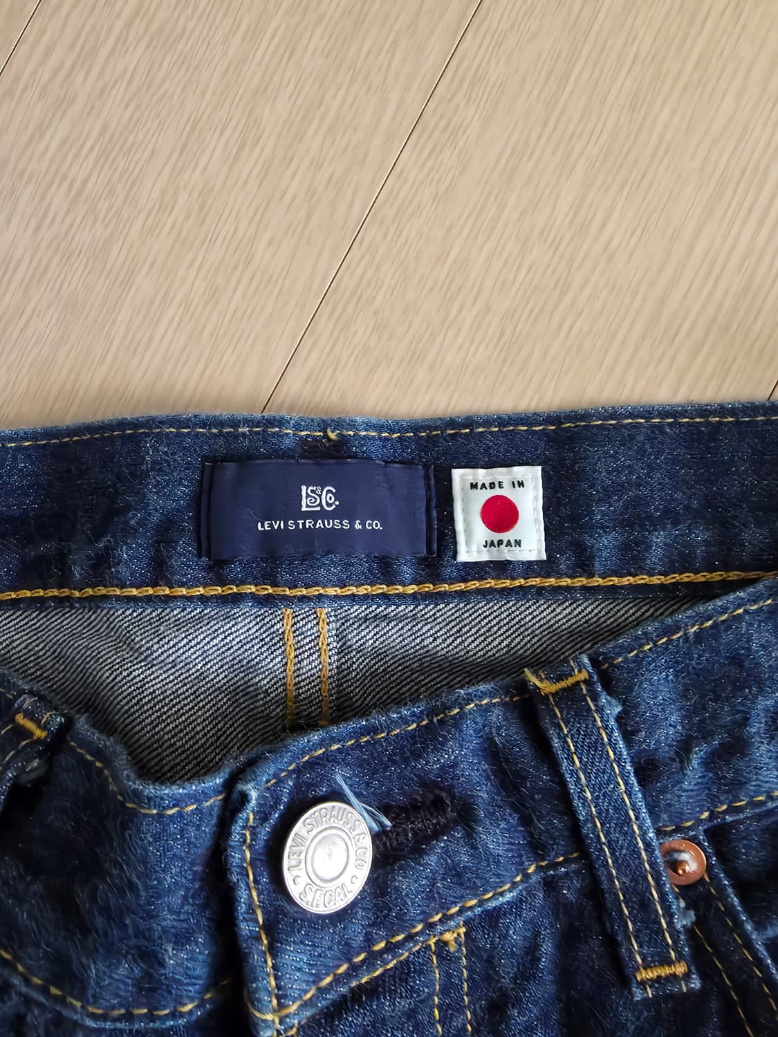 [32x32] 리바이스 블루탭 1980s 501  상품이미지4