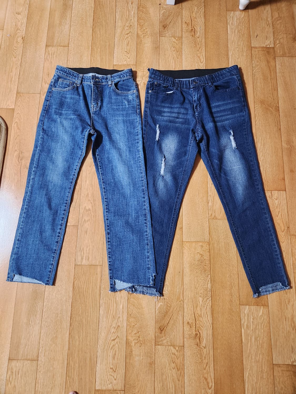 작업복용 청바지 2벌 세트 L.XL 상품이미지1