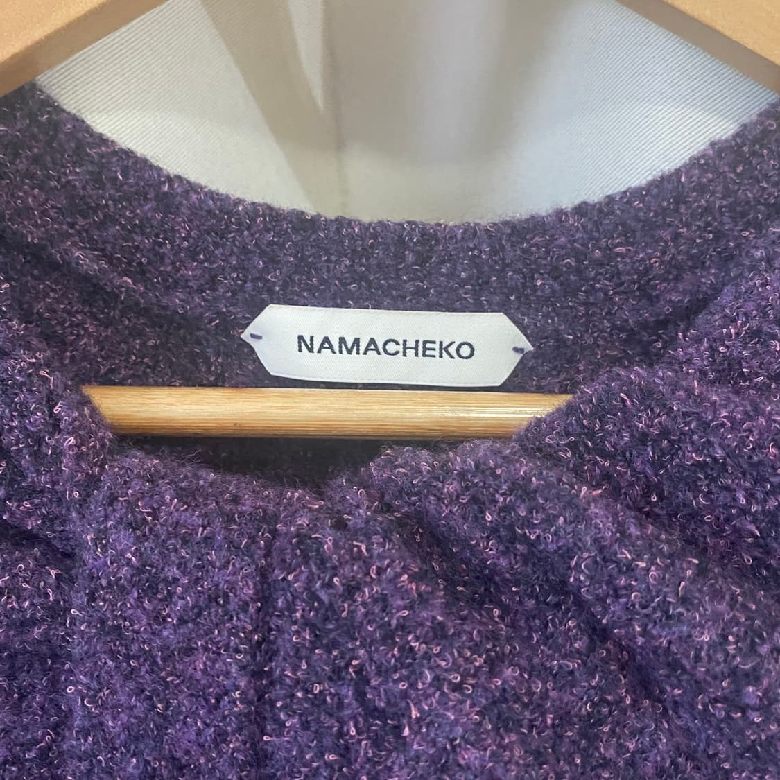23fw Namacheko Knotted Crewneck 상품이미지3