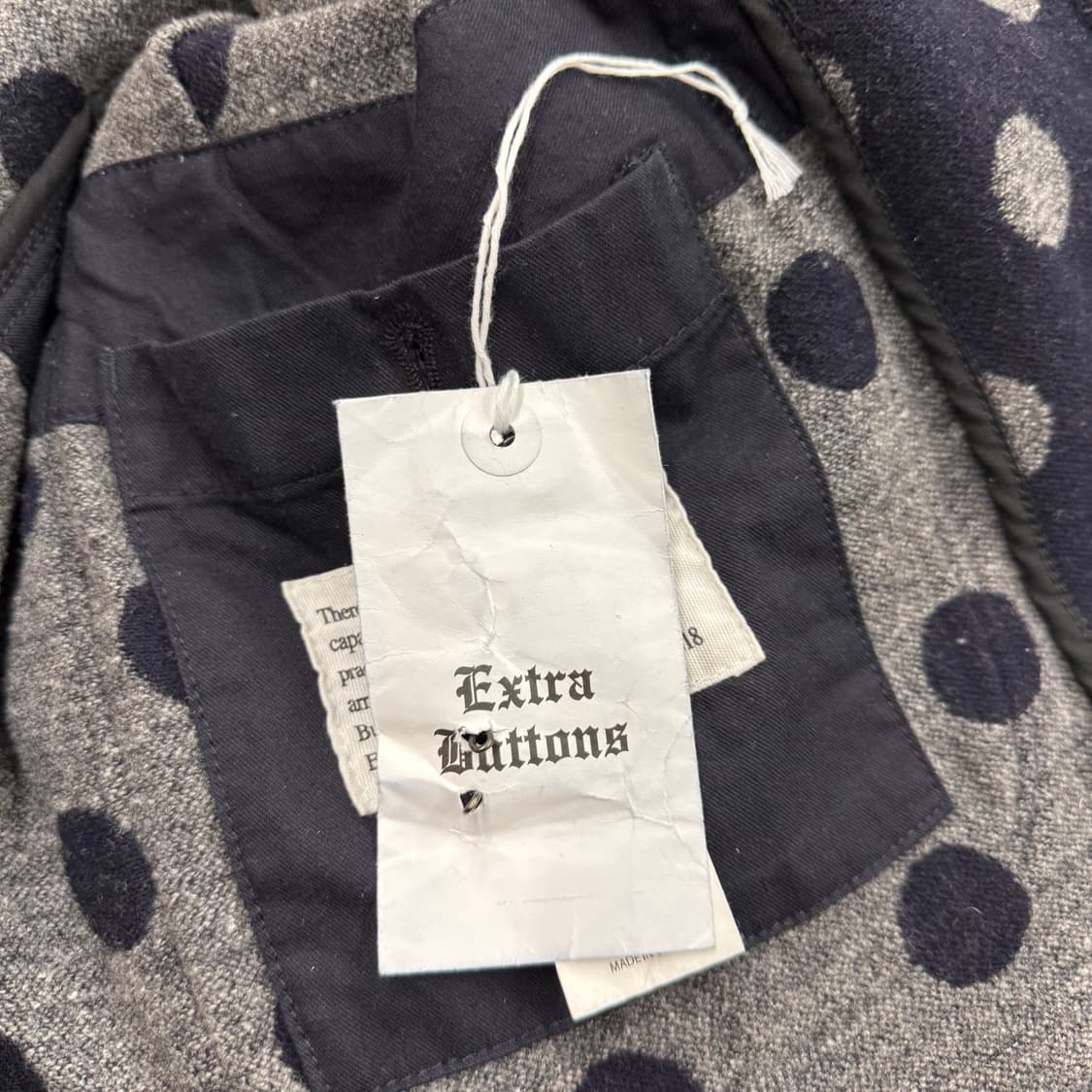 엔지니어드 가먼츠 폴카닷 패턴 베드포드 자켓 상품이미지4