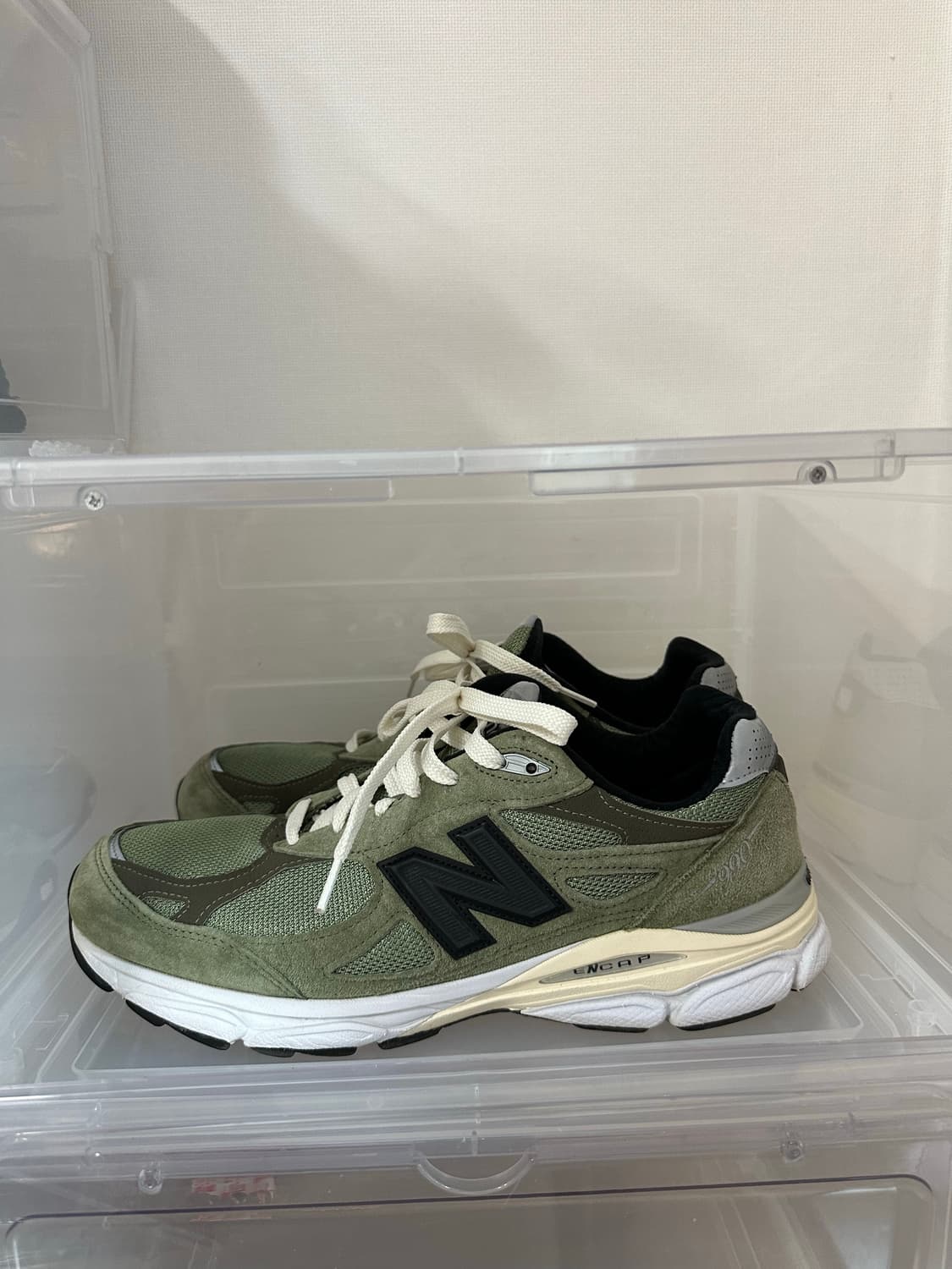 뉴발란스 자운드 990v3 올리브 290 상품이미지1