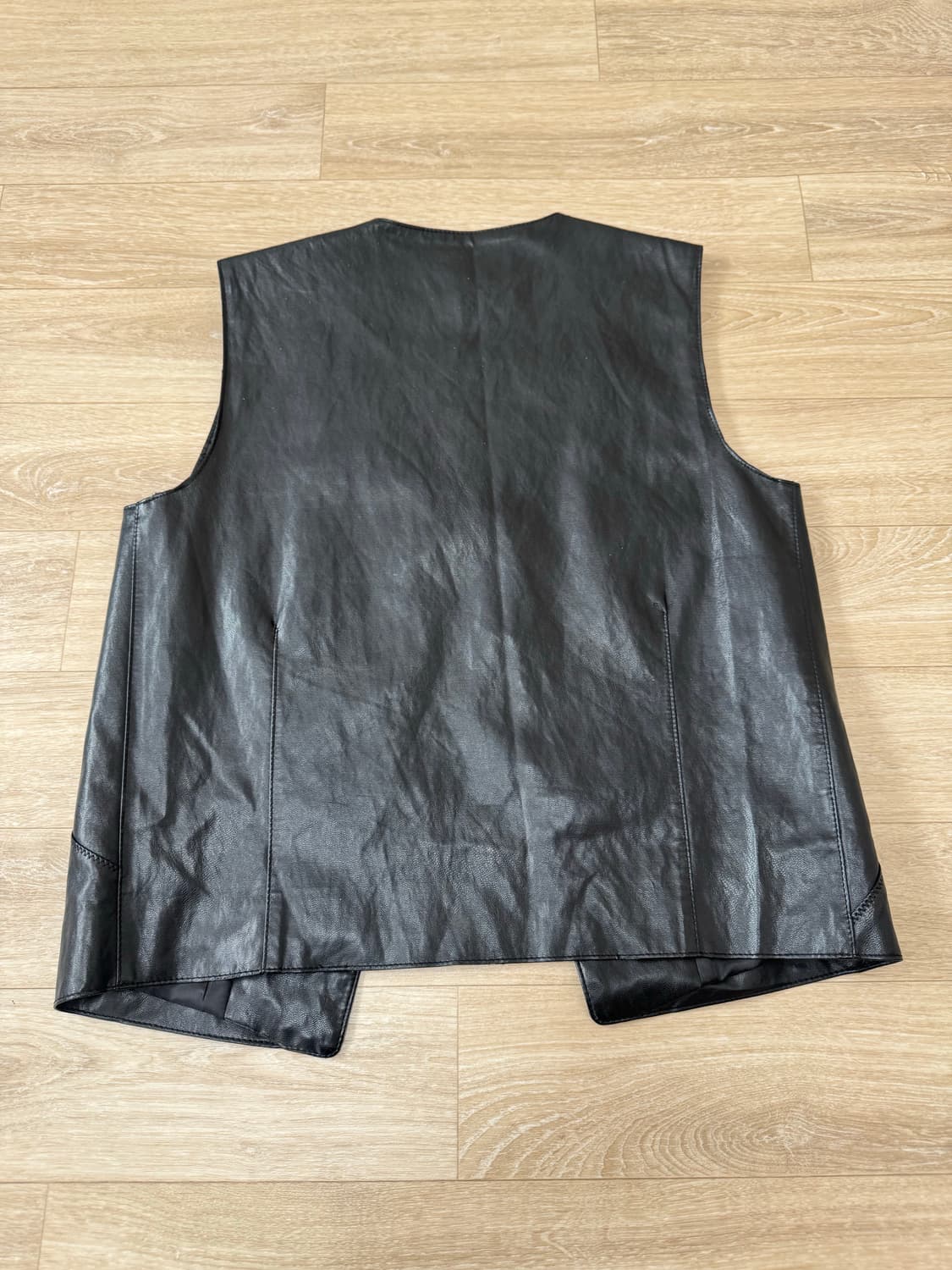 마뗑킴 레더 베스트 상품이미지2