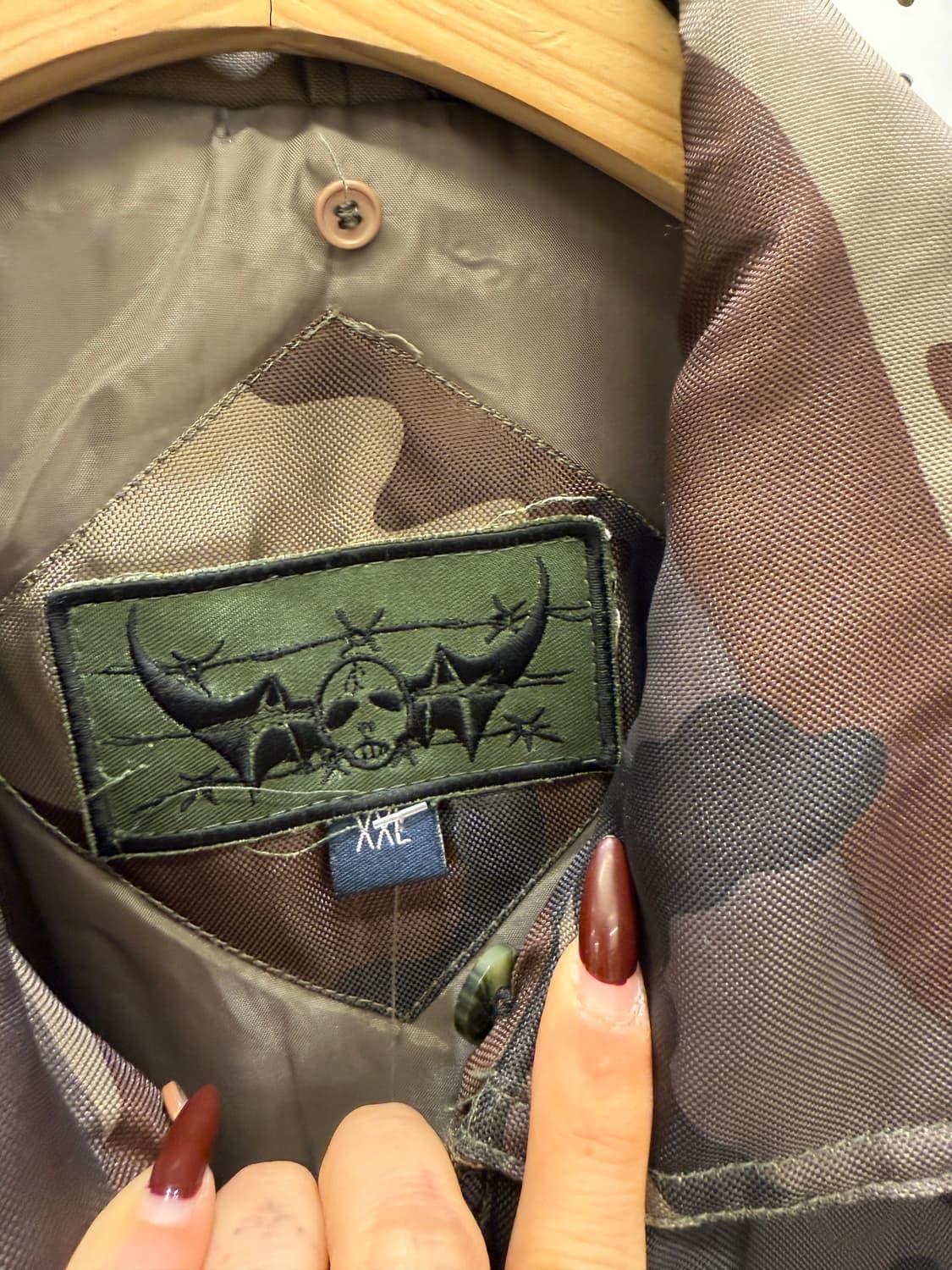 카모 패턴 밀리터리 패치 자켓 U1707 상품이미지5