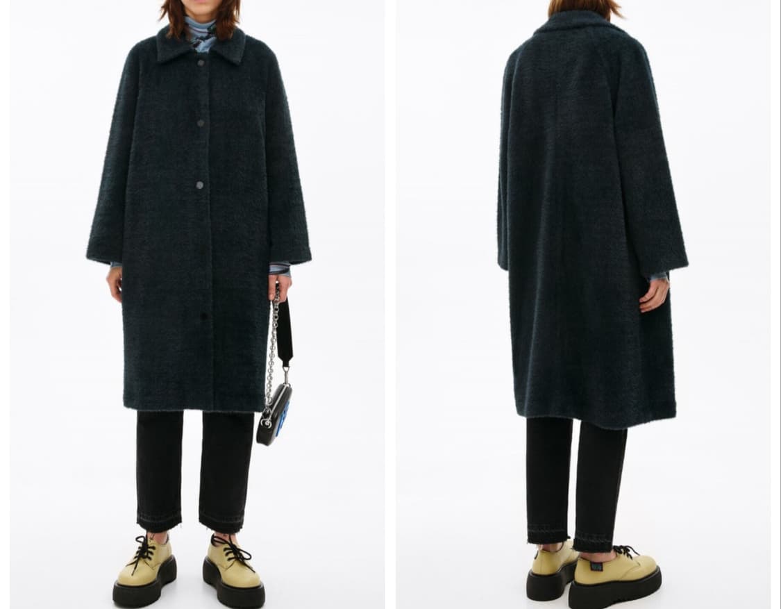 빔바이롤라 BIMBAY LOLA 퍼 오버핏 코트 상품이미지1