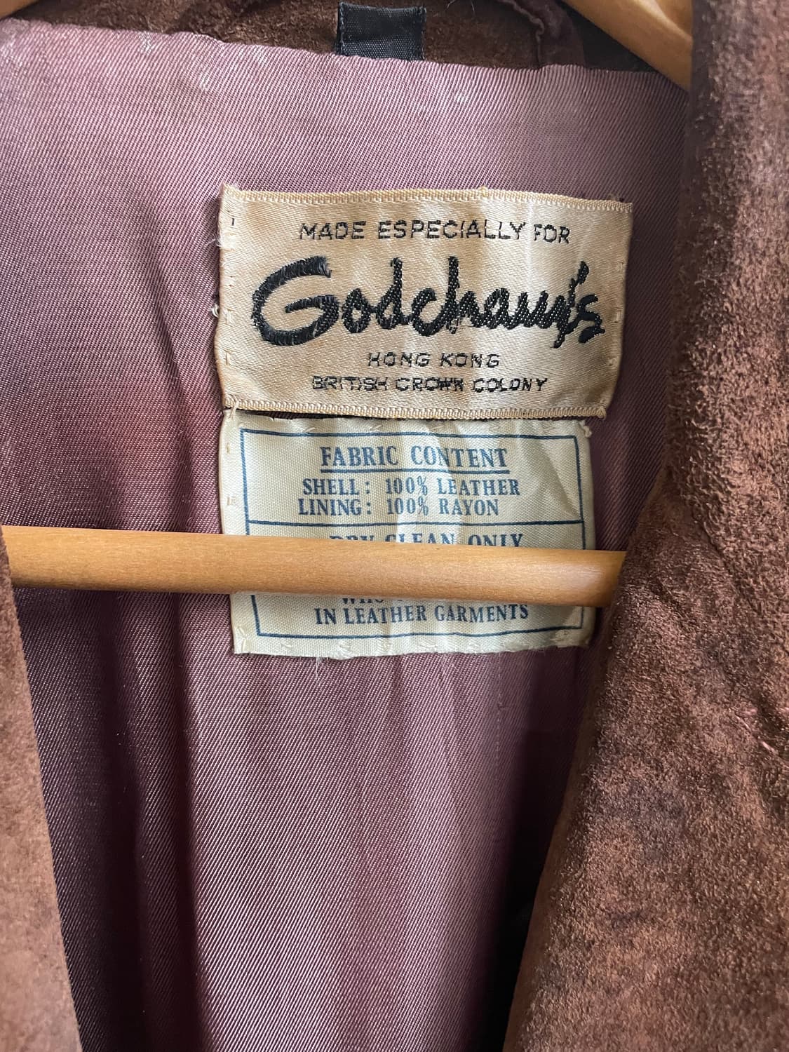 60~70's 미국 빈티지 스웨이드 코트 상품이미지8