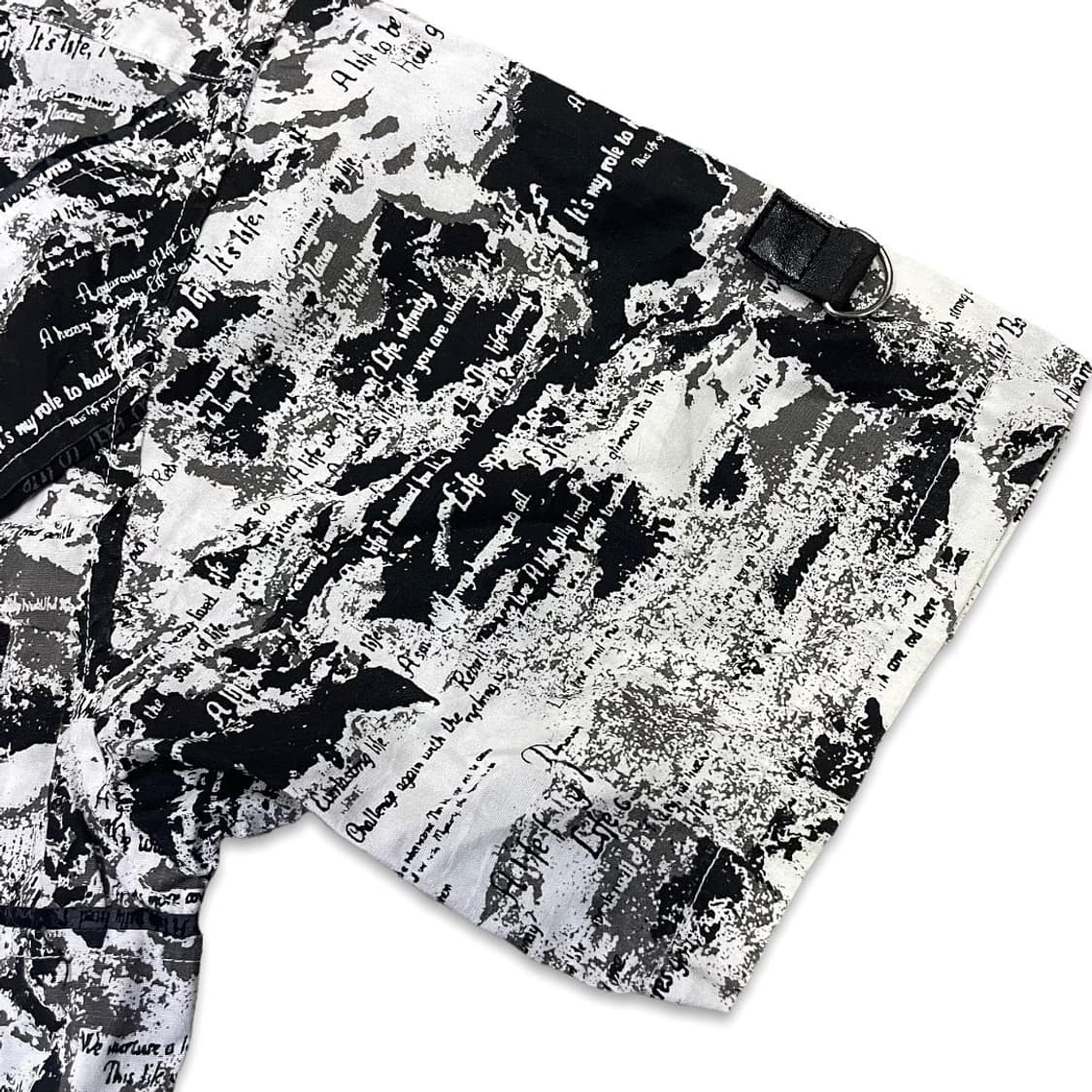 JPN 유니언잭 패치 하프 셔츠 상품이미지3